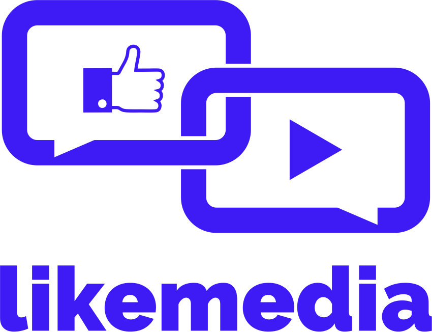 Likemedia λογότυπο