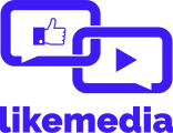 Likemedia λογότυπο